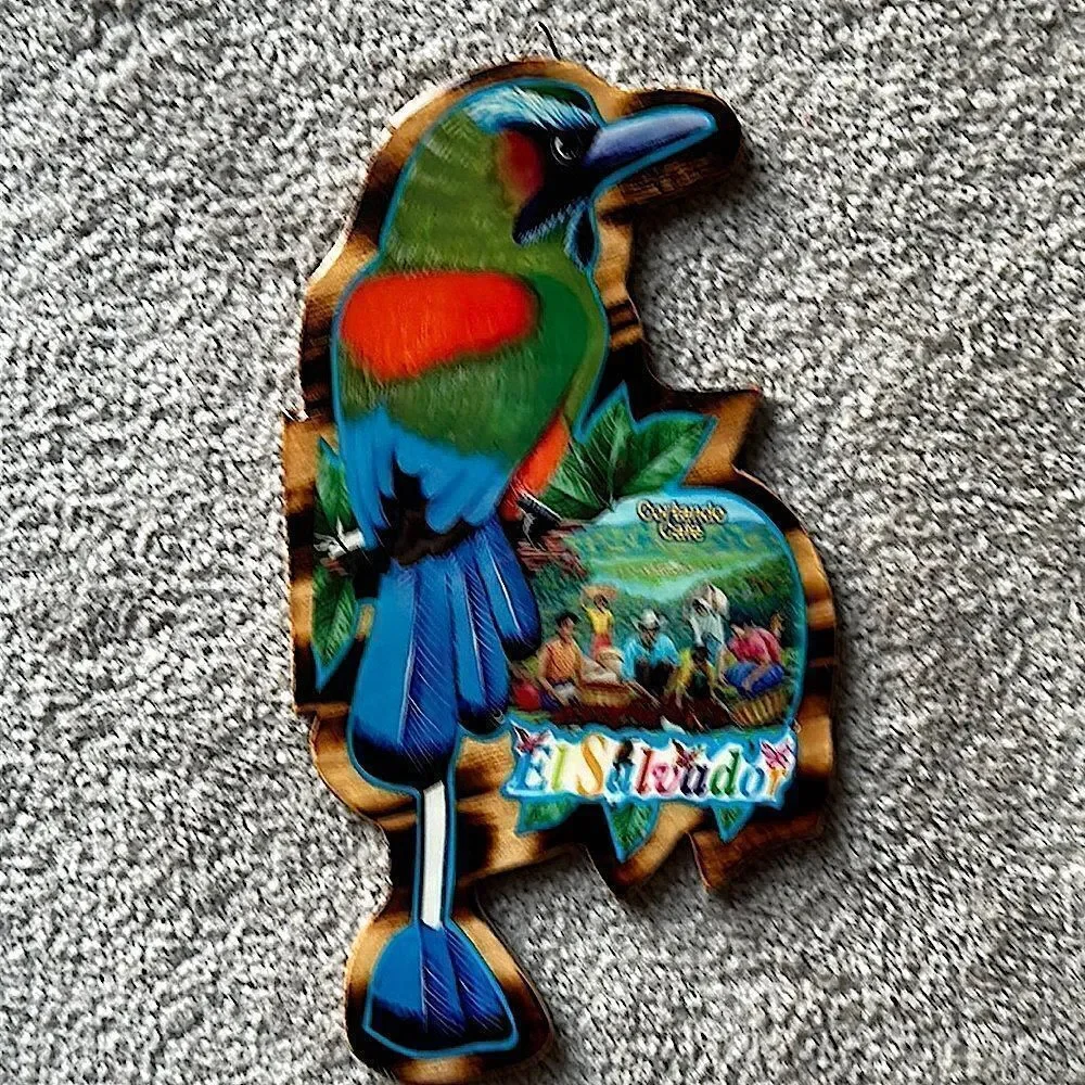 El Salvador Cortando Cafe Wall Hanging!